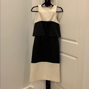 Alexis Black and White Cocktail Dress